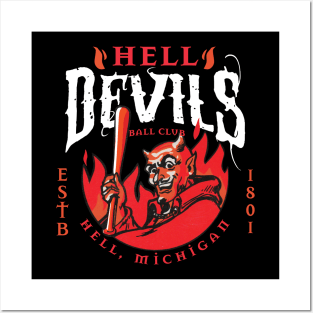 Hell Michigan Devils Posters and Art